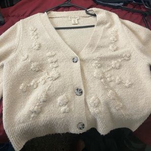 Light cream sweater
